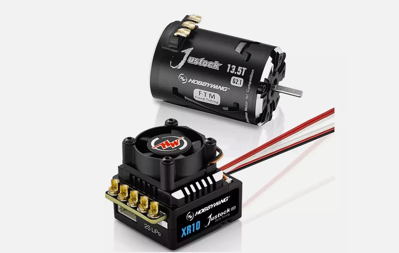 Hobbywing XR10 Justock G3S Sensored Brushless ESC/SD G2.1 Motor